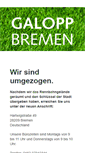 Mobile Screenshot of galopprennbahn-bremen.de